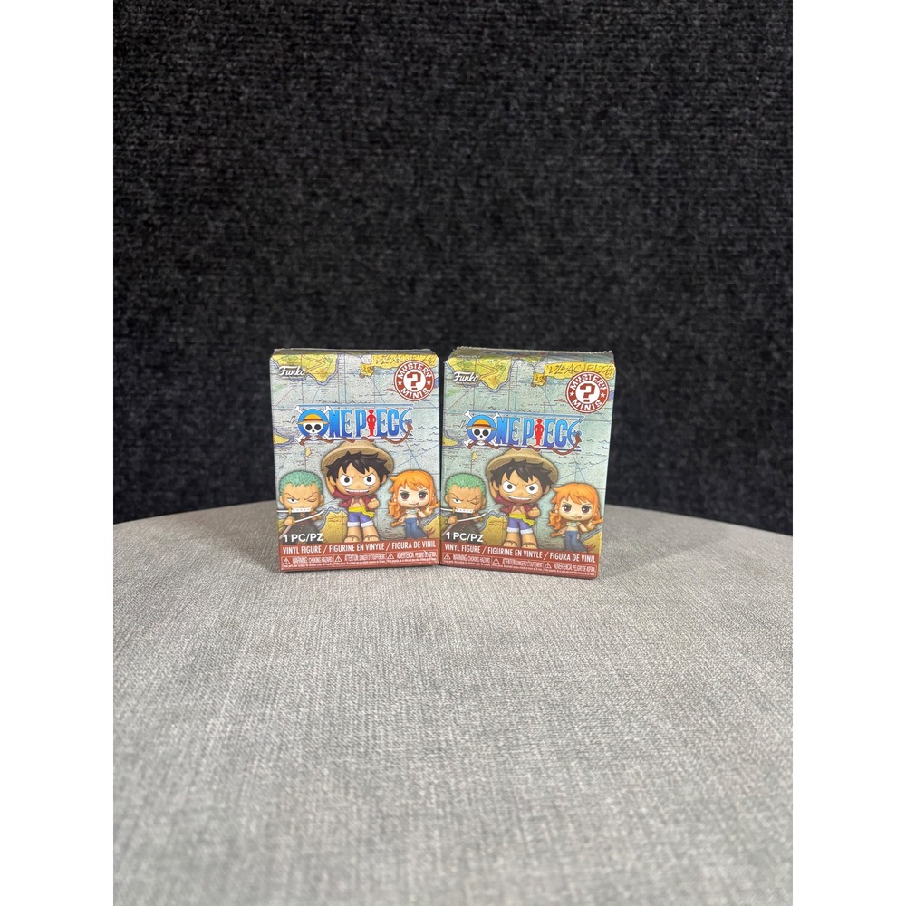 Funko Mystery Minis One Piece Vinyl Figure Blind Box Lot of 2 New Sealed